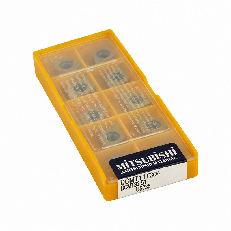 Пластина сменная твердосплавная Mitsubishi CCMT11T304 DCMT32.51, ПСР0028 