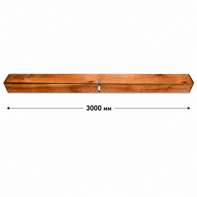 Ящик борштанги d60мм L3000мм 1 место, УБШ60.3000.1